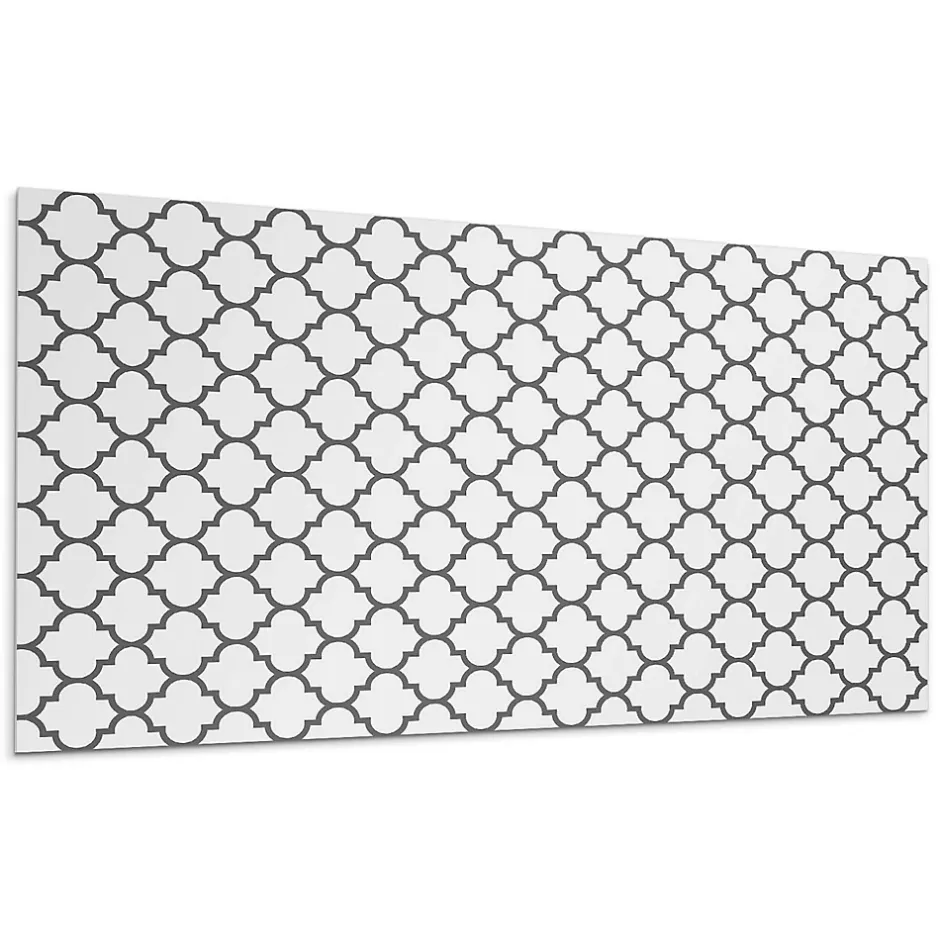 Wallfluent Panneau Décoratif Mural 100x50 cm Motif Floral En Arrière-Plan 1 pièce