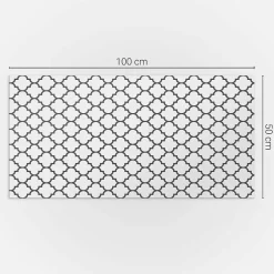 Wallfluent Panneau Décoratif Mural 100x50 cm Motif Floral En Arrière-Plan 1 pièce