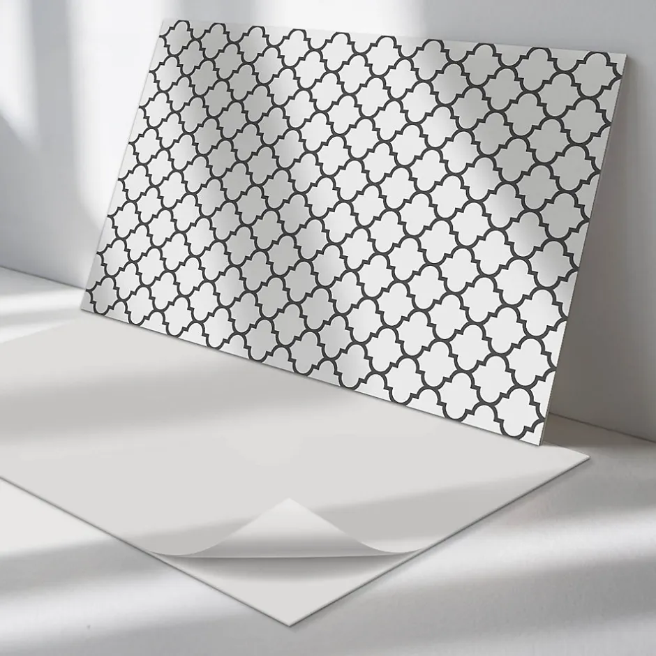 Wallfluent Panneau Décoratif Mural 100x50 cm Motif Floral En Arrière-Plan 1 pièce