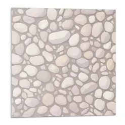 Wallfluent Panneau Décoratif Mural 50x50 cm Motif De Pierre Naturelle 4 pièces