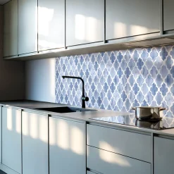 Panneau Décoratif Mural 50x50 cm Motif De Style Marocain 4 pièces-Wallfluent Best