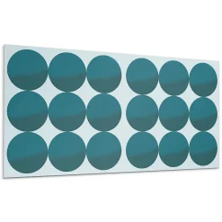 Panneau Décoratif 120x60 cm Géométrie Des Cercles Et Des Carrés 1 pièce-Wallfluent Outlet