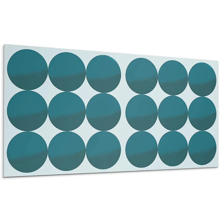 Panneau Décoratif 120x60 cm Géométrie Des Cercles Et Des Carrés 1 pièce-Wallfluent Outlet