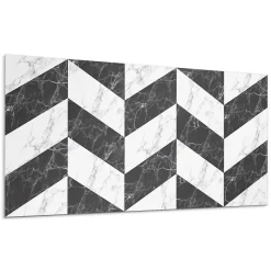 Wallfluent Panneau Décoratif 120x60 cm Motif Composé De Cercles Disposés En Grille 1 pièce