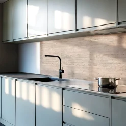 Panneau Décoratif 50x50 cm Texture De Bois Naturel 4 pièces-Wallfluent New