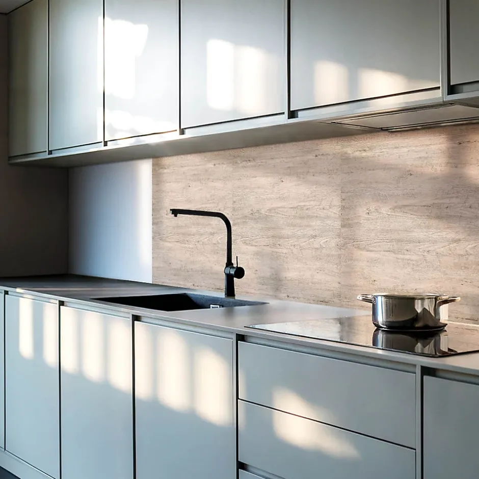 Panneau Décoratif 50x50 cm Texture De Bois Naturel 4 pièces-Wallfluent New