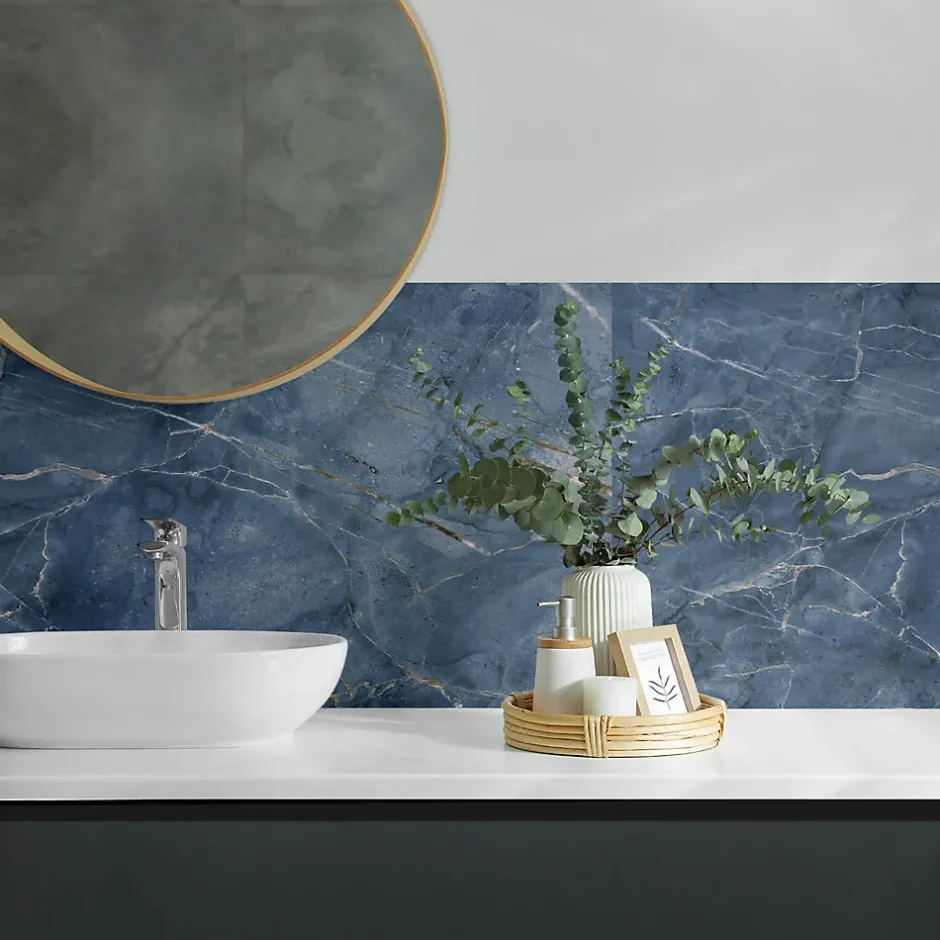 Panneau Décoratif 100x50 cm Motif En Zigzag Avec Des Lignes 1 pièce-Wallfluent