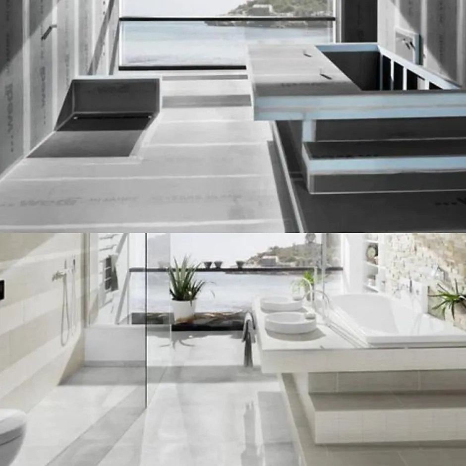 Panneau de construction 250 x 90 x 1,25 cm-Wedi Hot