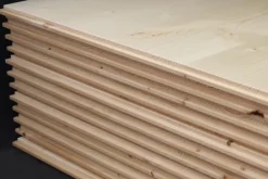 Panneau massif 3 plis épicéa 250 x 62,5 cm, ép.19mm