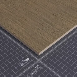 Mon Marché Déco Panneau MDF Plaqué - Wenge - 60 x 120 cm