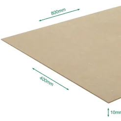 Forestea Panneau médium (mdf) 800 x 400 x 10 mm. - PEFC 70%
