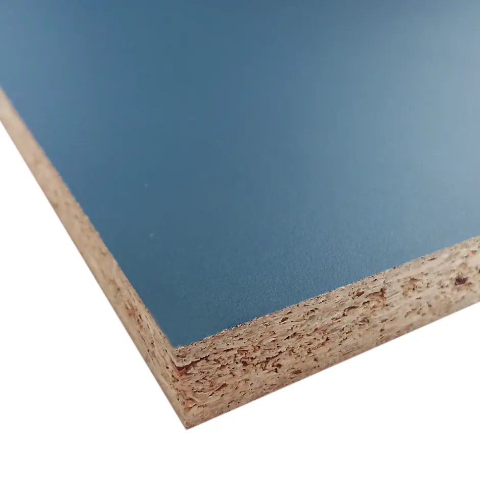 Panneau mélaminé Ninna prédécoupé bleau abysse 280X60X2.2cm-