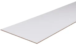 Panneau mélaminé sans bord Blanc - 250 x 125 cm, ép.12 mm (vendu au panneau)