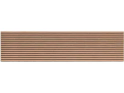 Quiet Wall Panneau Mural Acoustique en Bois - 240x60,5x2,2 cm - Cerisier Naturel - A Lattes - Panneau Tasseau de Bois Naturel