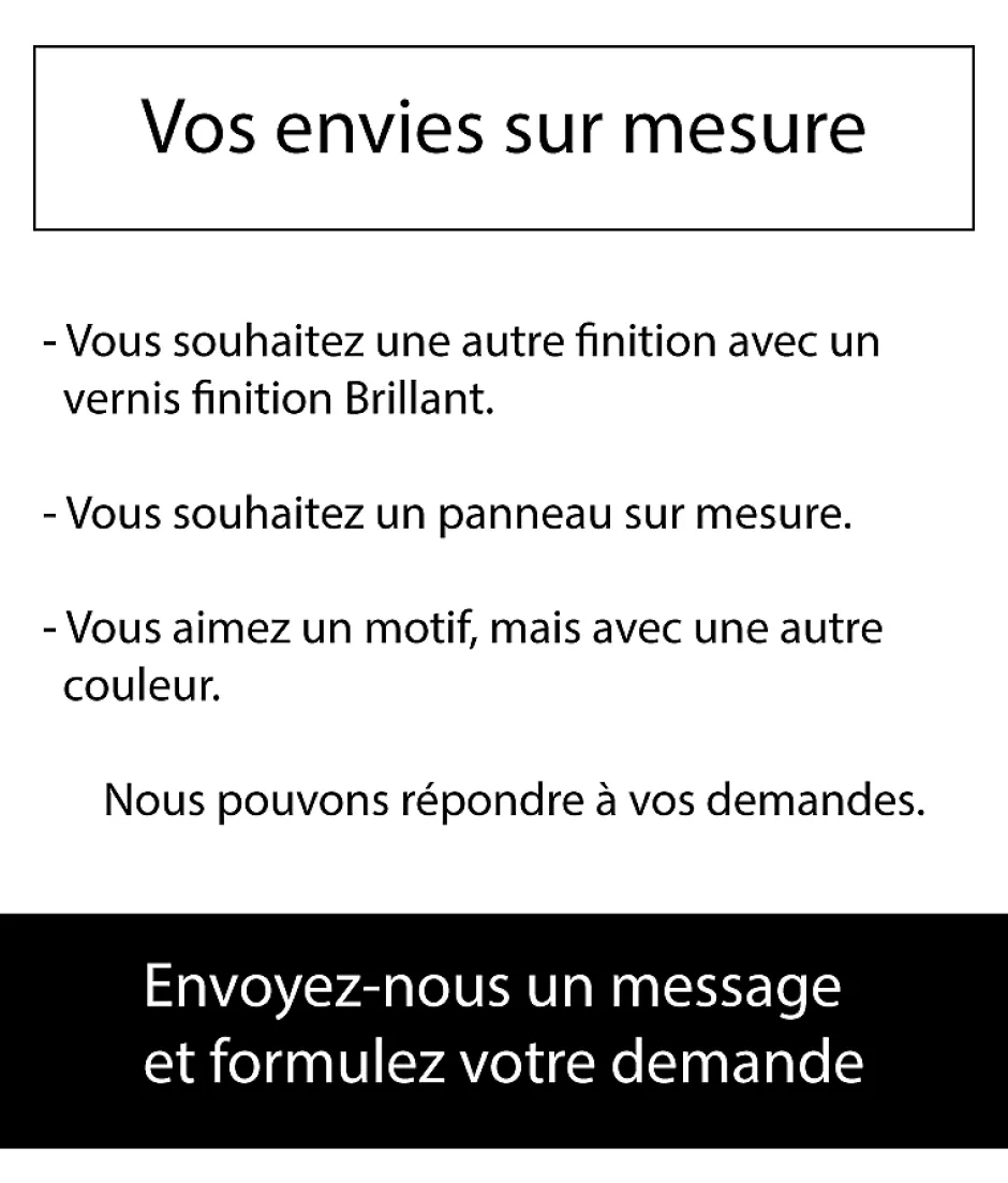 Ma nouvelle décoration Panneau mural Alu Douche Salle de Bain CHEVRON BLEU MAT DROITE 120 cm x 210 cm