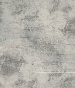 Panneau mural Alu Douche Salle de Bain CIMENT BRUT MAT CARREAUX XL 120 cm x 210 cm-Ma nouvelle décoration Online