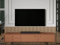 Panneau mural 3D - Pack de 3,71 m² - Coloris bois naturel clair - Lot de 8 pièces - TATIANA-Vente-unique Clearance