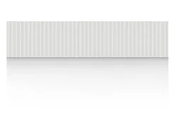 Panneau mural 3D - Pack de 3,71 m² - Blanc - Lot de 8 pièces - TATIANA-Vente-unique Best