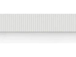 Panneau mural 3D - Pack de 3,71 m² - Blanc - Lot de 8 pièces - TATIANA-Vente-unique Best