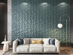 Panneau mural 3D à peindre - pack de 3m² - lot de 12 pièces - ANGLY-Vente-unique Hot