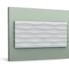 Panneau mural 3D RIDGE W112, L200 x H25 x l1.9 cm-Orac Decor Hot