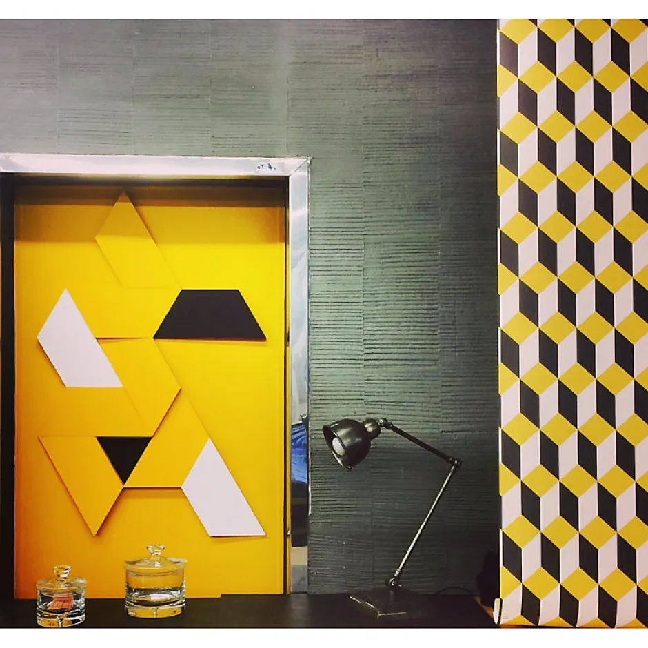 Panneau mural 3D TRAPEZIUM W101-Orac Decor Outlet