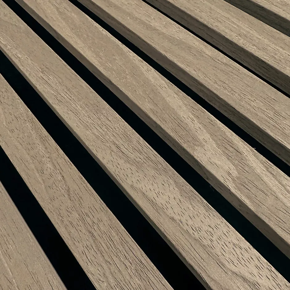 Panneau Mural Décoratif (effet tasseaux) - Coloris Bois Naturel-Lamelio New