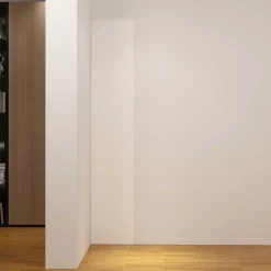 Panneau mural de douche Blanc 40 x 210 cm mural aluminium - Étanche, durable et facile à nettoyer-AICA Sanitaire Sale