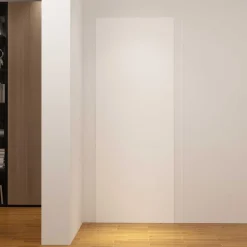 Panneau mural de douche Blanc 90 x 210 cm mural aluminium avec 1 profile - Étanche, durable et facile à nettoyer-AICA Sanitaire Discount