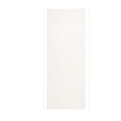 Panneau mural de douche Blanc 90 x 210 cm mural aluminium avec 1 profile - Étanche, durable et facile à nettoyer-AICA Sanitaire Discount