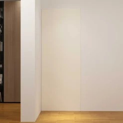 Panneau mural de douche Ivoire 100 x 210 cm mural aluminium - Étanche, durable et facile à nettoyer-AICA Sanitaire