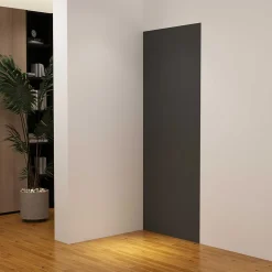 Panneau mural de douche Noir 120 x 210 cm mural aluminium - Étanche, durable et facile à nettoyer-AICA Sanitaire Online