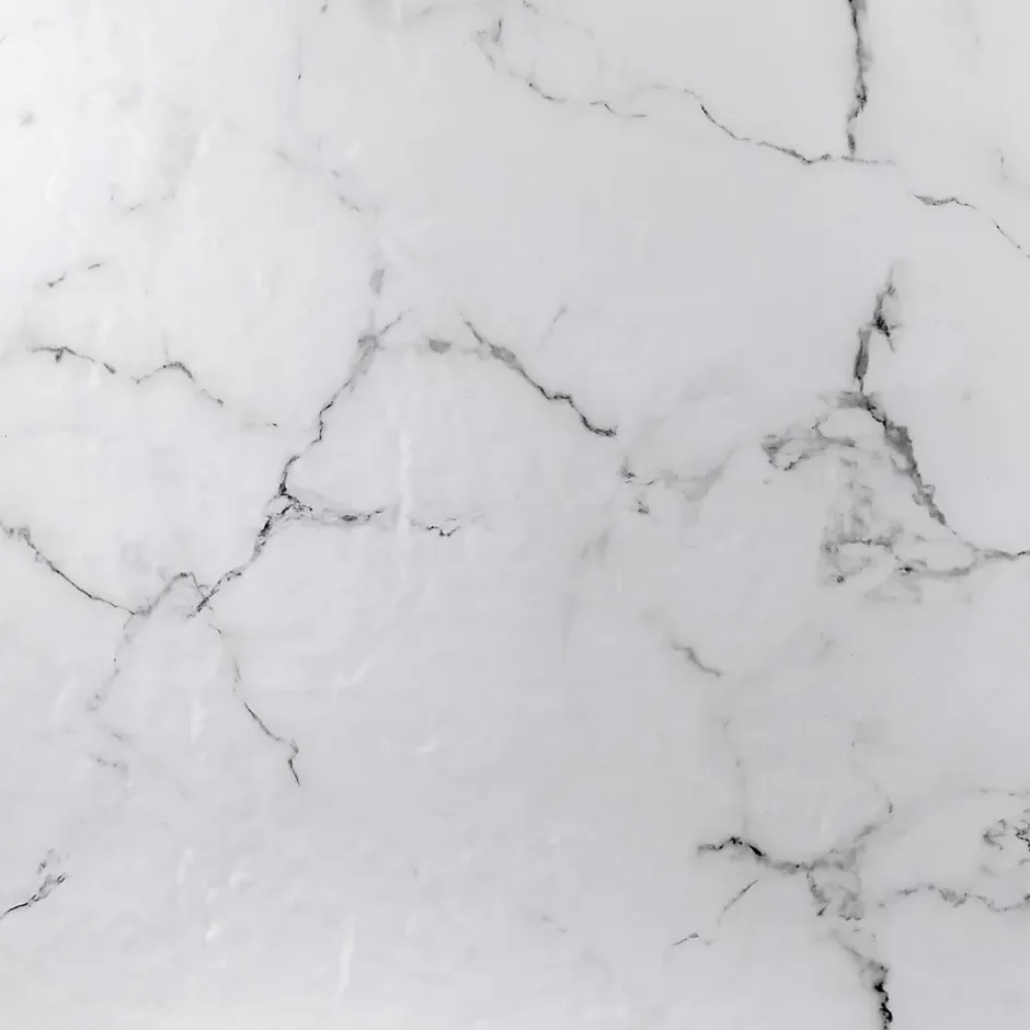 Autres Panneau mural de douche resine effet marbre blanc 250x100 cm Natte d'etancheite periferique integree