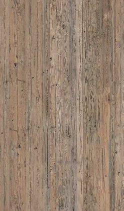 Panneau mural de salle de bains l.150x255 cm, décor bois, DécoDesign-Schulte Best