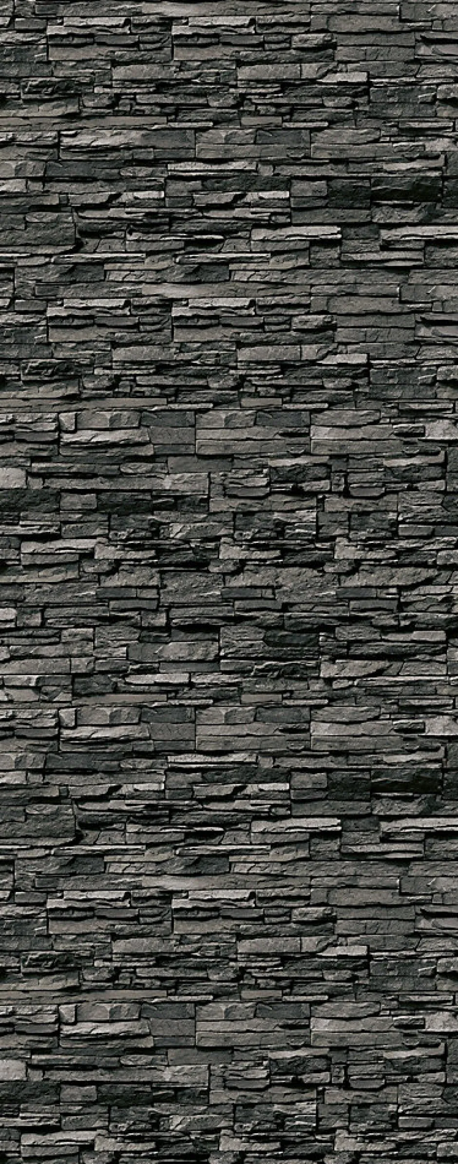 Schulte Panneau mural de salle de bains l.100 x H.255 cm, effet parement pierre gris, Décodesign vendu par 2