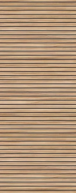 Schulte Panneau mural de salle de bains l.100 x H.255 cm, effet tasseaux bois chêne horizontal, DécoDesign Japandi