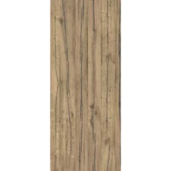 Panneau mural de salle de bains l.100 x H.255 cm, effet chêne clair, DecoDesign-Schulte Discount