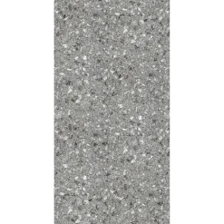 Panneau mural de salle de bains l.100 x H.210 cm, effet terrazzo granit , DécoDesign Softtouch-Schulte Clearance