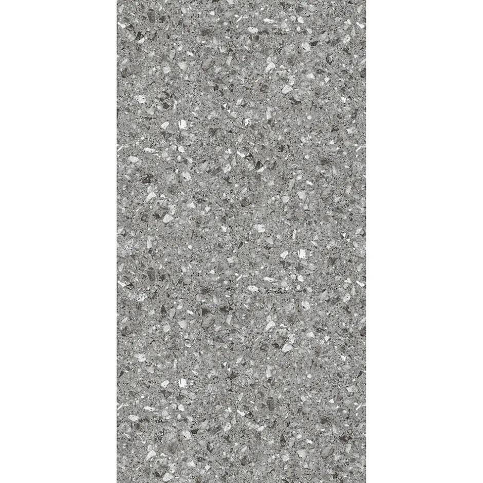 Panneau mural de salle de bains l.100 x H.210 cm, effet terrazzo granit , DécoDesign Softtouch-Schulte Clearance