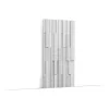 Panneau mural design fragmenté - - L200xp1.6xH25cm - W216-Orac Decor Best