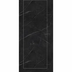 Panneau Mural Douche SPC/PVC Décor Marbre Noir satiné - 90x260cm - 2,34M²-Decoon Clearance