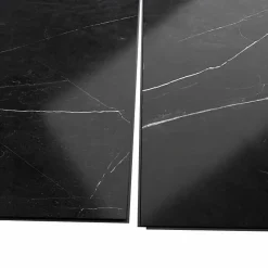 Panneau Mural Douche SPC/PVC Décor Marbre Noir satiné - 90x260cm - 2,34M²-Decoon Clearance