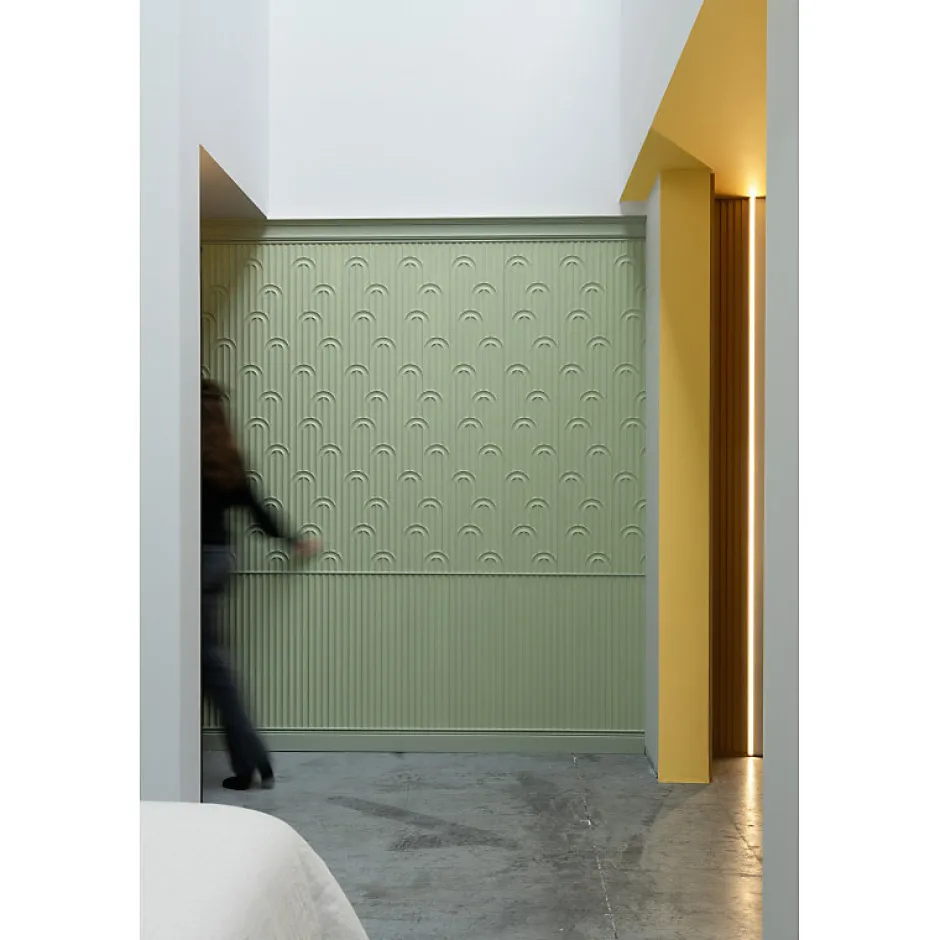 Orac Decor Panneau mural motif Art Déco - - L200xp1.2xH25cm - Carton complet 10 panneaux - W212