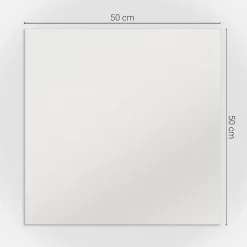 Wallfluent Panneau Mural PVC 120x60 cm Couleur Grise 1 pièce