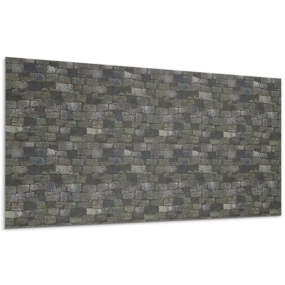 Wallfluent Panneau Mural PVC 120x60 cm Motif Floral Végétal 1 pièce