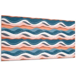 Panneau Mural PVC 120x60 cm Motif Géométrique En Losange 1 pièce-Wallfluent New