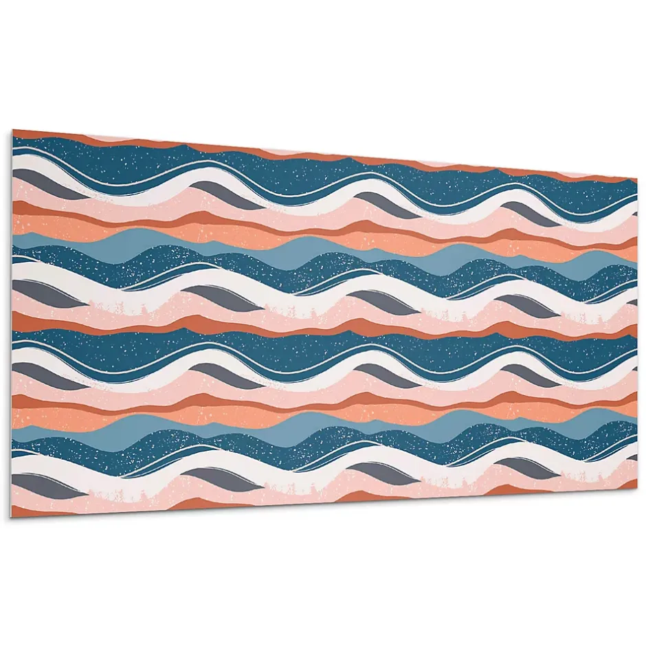 Wallfluent Panneau Mural PVC 100x50 cm Motif Géométrique En Losange 1 pièce