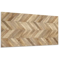 Panneau Mural PVC 120x60 cm Motif Floral En Arrière-Plan 1 pièce-Wallfluent