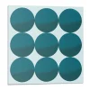 Wallfluent Panneau Mural PVC 50x50 cm Disposition De Cercles Dans Une Grille 4 pièces