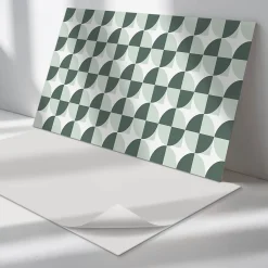 Panneau Mural PVC 120x60 cm Mosaïque Rectangulaire 1 pièce-Wallfluent Best